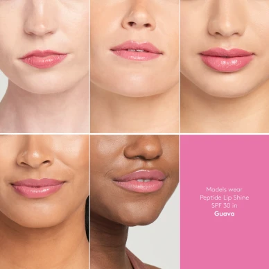 OnModelSwatches Lipshine GUAVA kuva